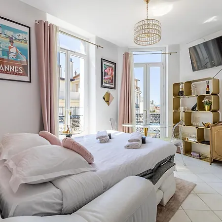 Apartment Vip - Lovely For 2 People 5 Minutes From Palais Des Festivals Cannes