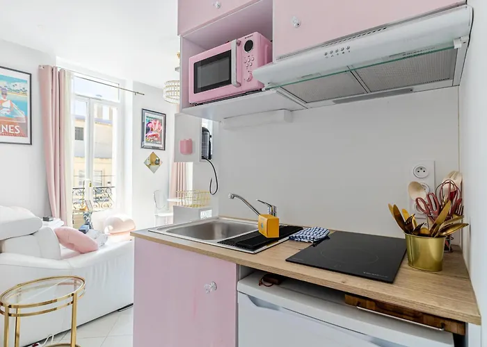 Vip - Lovely For 2 People 5 Minutes From Palais Des Festivals Apartamento *