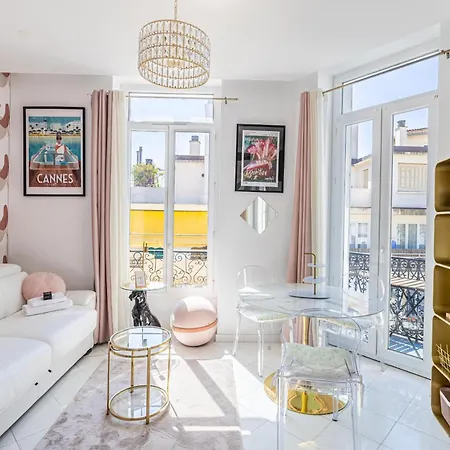 Vip - Lovely For 2 People 5 Minutes From Palais Des Festivals Apartman